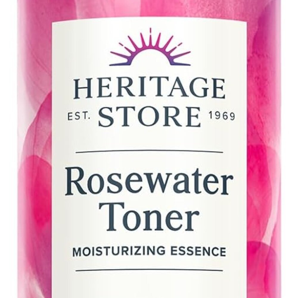 Rosewater Facial Toner with Hyaluronic Acid, Dry to Combination Skin, Hydrating